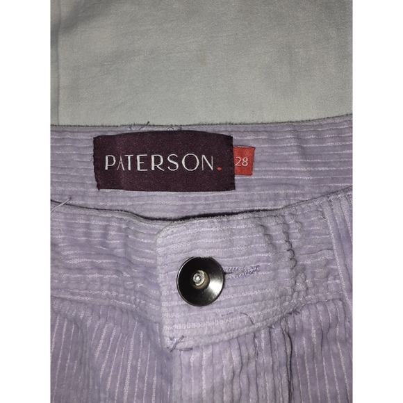 Patterson Wide Leg Wide Corduroy, Size 28 Waist 30" , Inseam 26" . Lavender ... - Picture 4 of 8